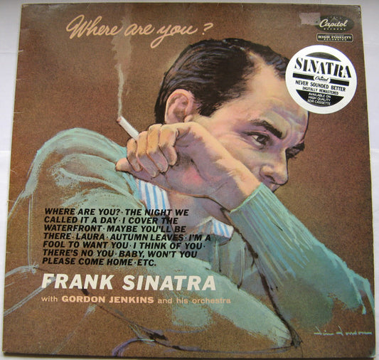 Frank Sinatra With Gordon Jenkins And His Orchestra : Where Are You? (LP, RM)