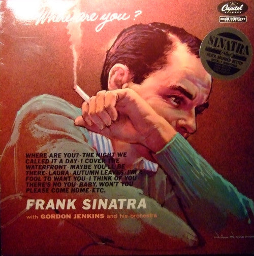 Frank Sinatra With Gordon Jenkins And His Orchestra : Where Are You? (LP, RM)