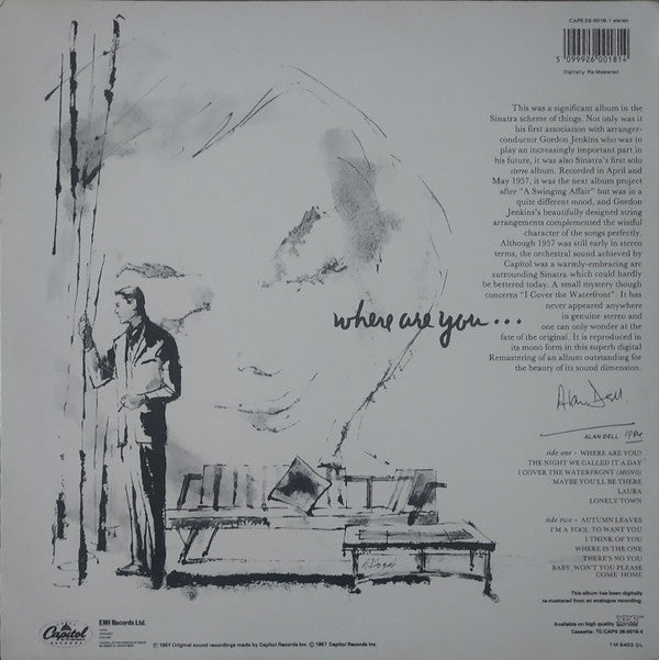 Frank Sinatra With Gordon Jenkins And His Orchestra : Where Are You? (LP, RM)