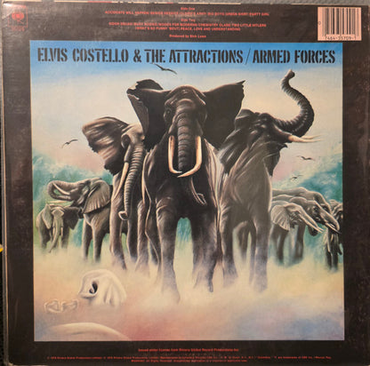 Elvis Costello And The Attractions* : Armed Forces (LP, Album, Car)