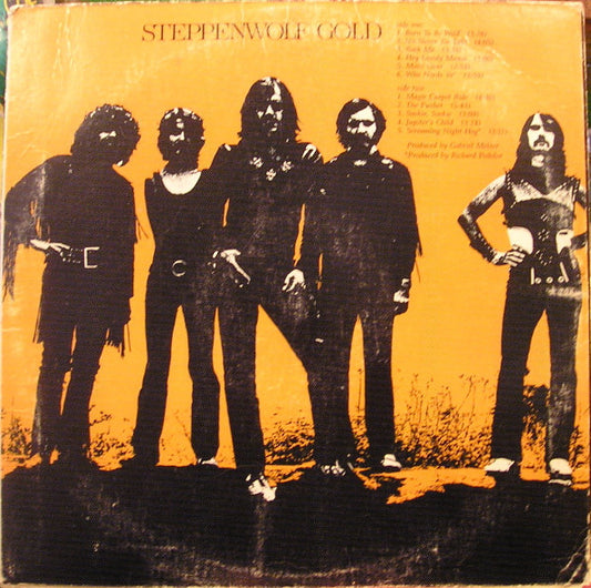 Steppenwolf : Gold (Their Great Hits) (LP, Comp, San)