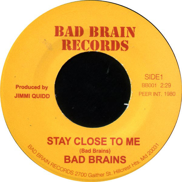 Bad Brains : Pay To Cum! (7", RSD, Single, RE, RM)