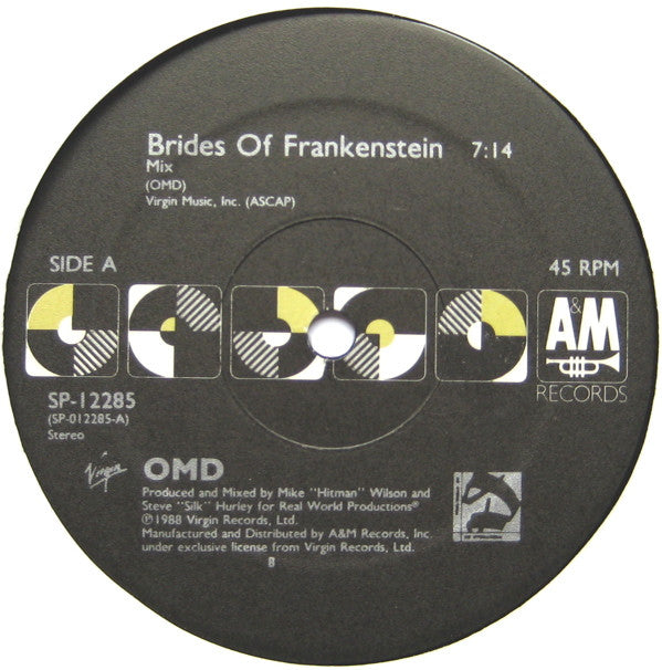 OMD* : Brides Of Frankenstein (12", B P)