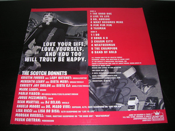 The Scotch Bonnets : Live Ya Life (LP, RE, Cle)