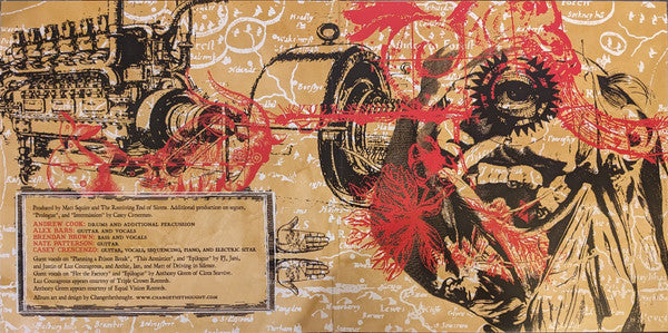 The Receiving End Of Sirens : Between The Heart And The Synapse (2xLP, Album, Ltd, RP, Clo)