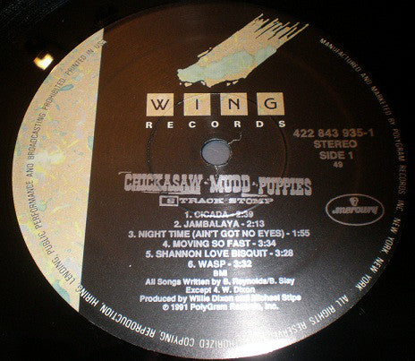 Chickasaw Mudd Puppies : 8 Track Stomp (LP)