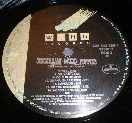 Chickasaw Mudd Puppies : 8 Track Stomp (LP)