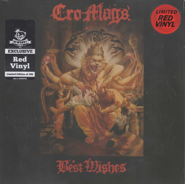 Cro-Mags : Best Wishes (LP, Album, Ltd, RE, Red)