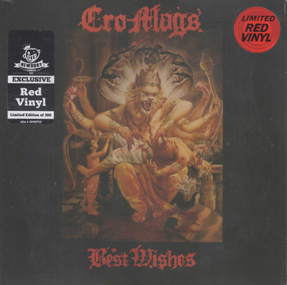 Cro-Mags : Best Wishes (LP, Album, Ltd, RE, Red)
