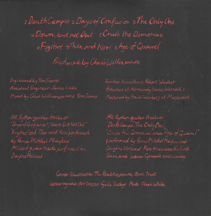 Cro-Mags : Best Wishes (LP, Album, Ltd, RE, Red)