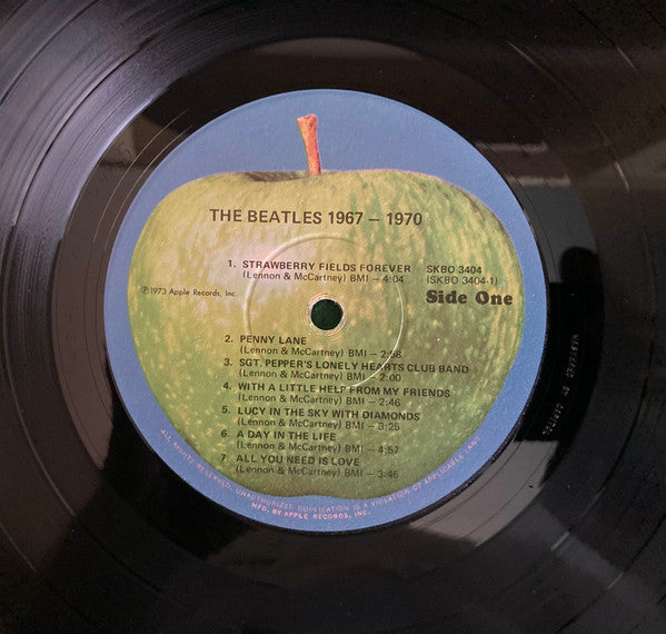 The Beatles : 1967-1970 (2xLP, Comp, Win)