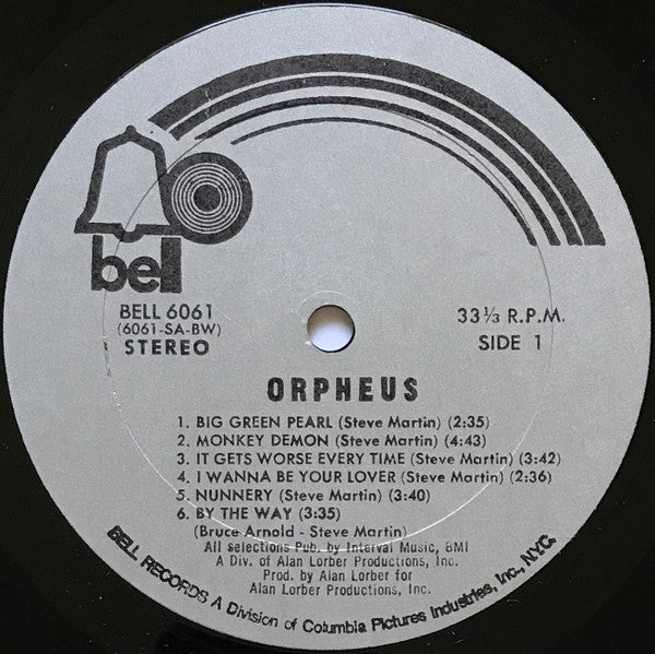Orpheus (5) : Orpheus (LP, Album)