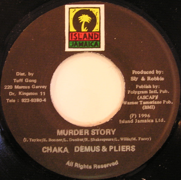 Chaka Demus & Pliers : Murder Story (7")