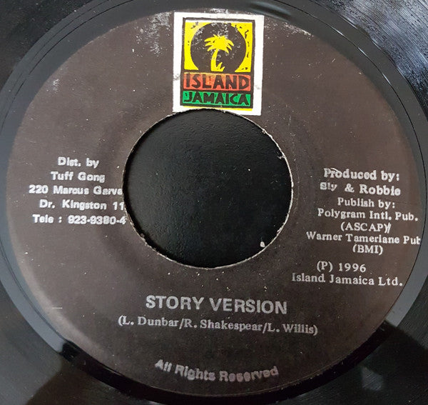 Chaka Demus & Pliers : Murder Story (7")