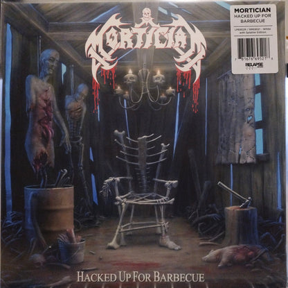 Mortician : Hacked Up For Barbecue (2x12", Album, RE, Whi)