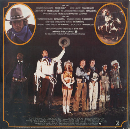Various : The Original Music Soundtrack From Clint Eastwood's - Bronco Billy (LP, Album, Spe)