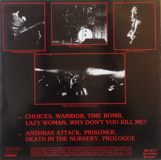 Legend (22) : Death In The Nursery (LP, Album)