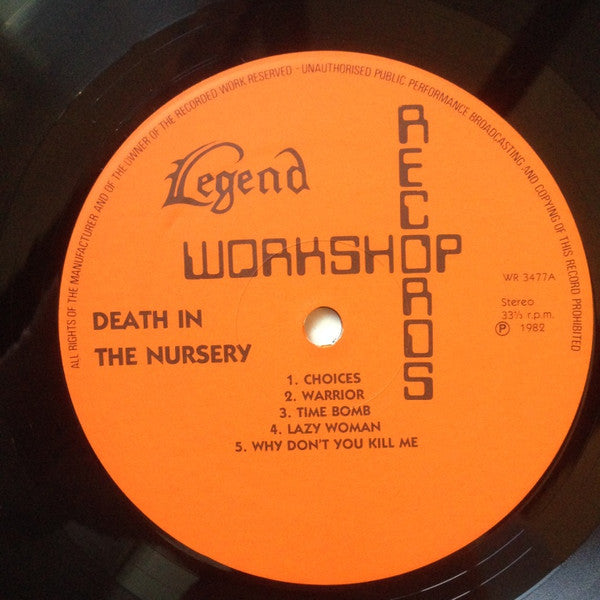 Legend (22) : Death In The Nursery (LP, Album)