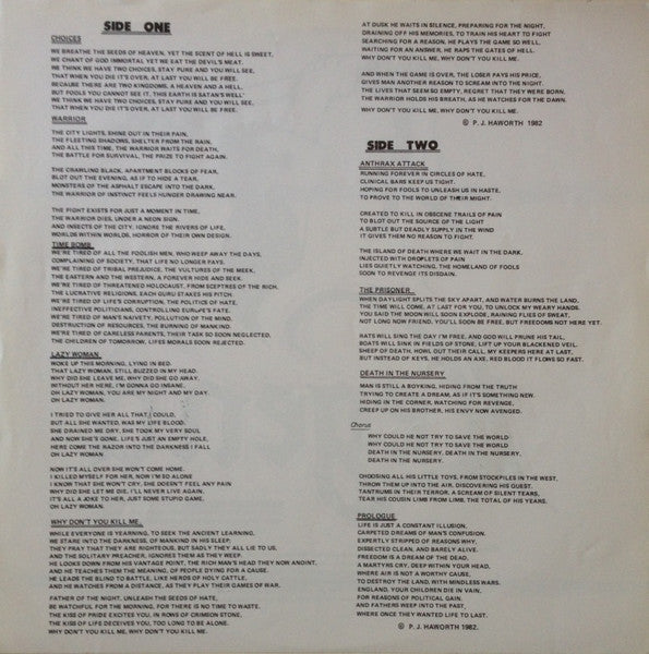 Legend (22) : Death In The Nursery (LP, Album)