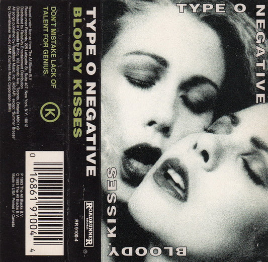 Type O Negative : Bloody Kisses (Cass, Album)