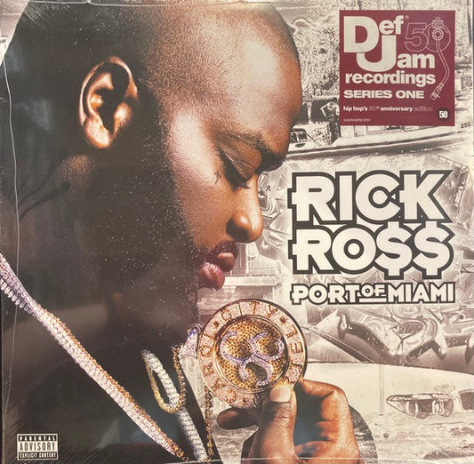 Rick Ro$$* : Port Of Miami (2xLP, Album, RE, Fru)