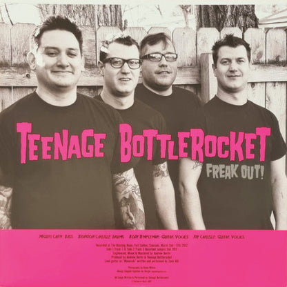Teenage Bottlerocket : Freak Out! (LP, RP)