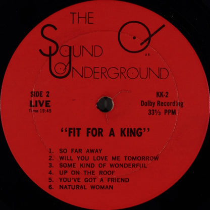 Carole King : Fit For A King (LP, Unofficial)