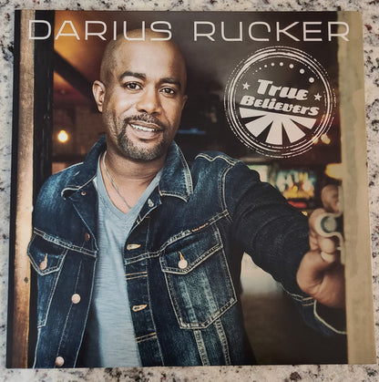 Darius Rucker : True Believers (LP, Album, Gre)