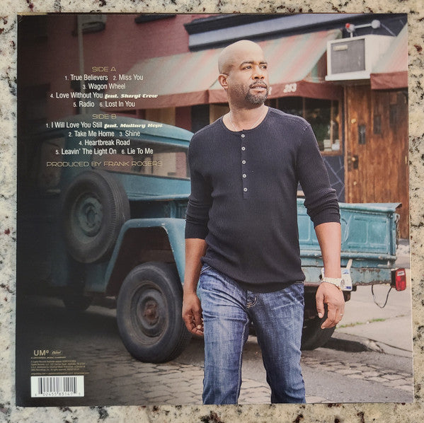 Darius Rucker : True Believers (LP, Album, Gre)