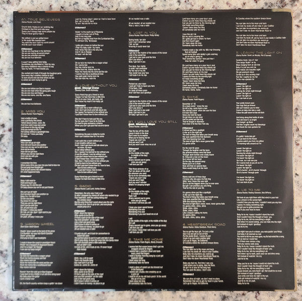 Darius Rucker : True Believers (LP, Album, Gre)