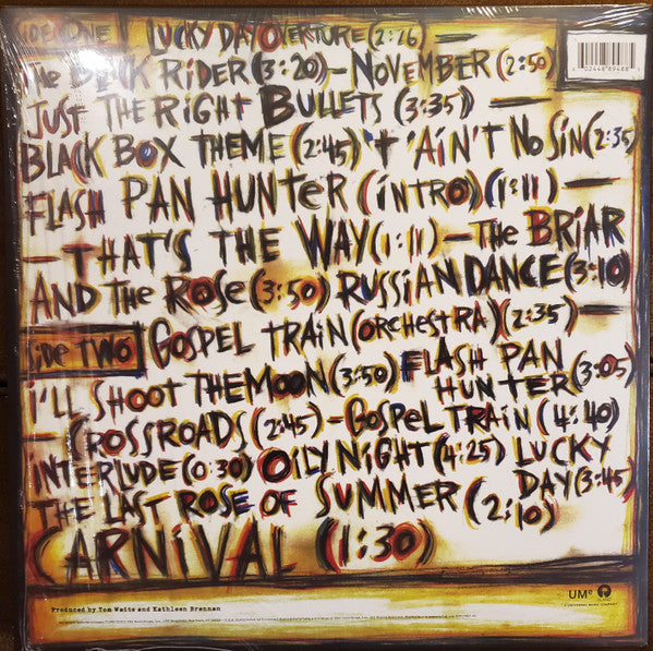 Tom Waits : The Black Rider (LP, Album, RE, RM, 180)