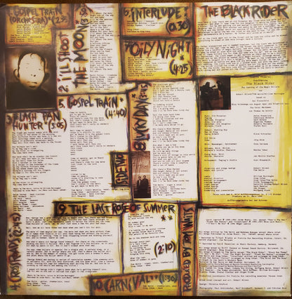 Tom Waits : The Black Rider (LP, Album, RE, RM, 180)