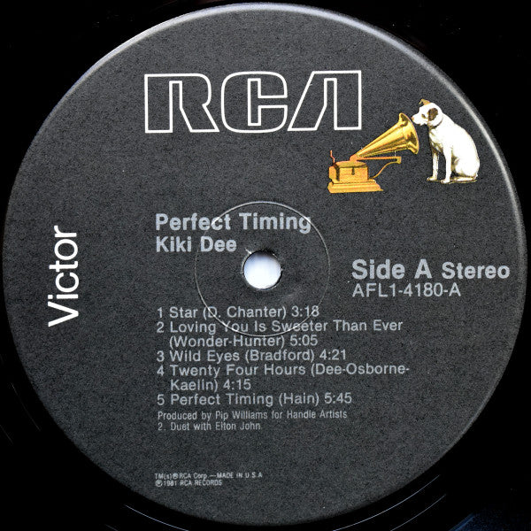 Kiki Dee : Perfect Timing (LP, Album)