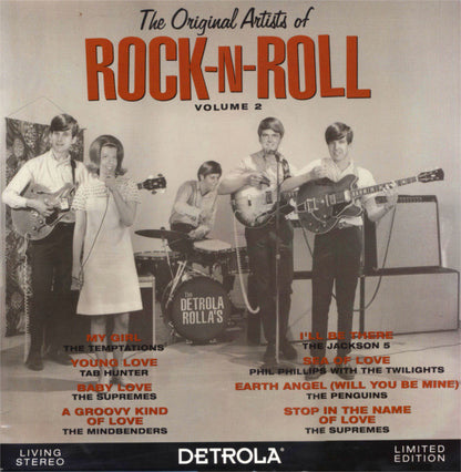 Various : Detrola Presents The Original Artists Of Rock-N-Roll Volume 2 (LP, Comp, Ltd, Promo)