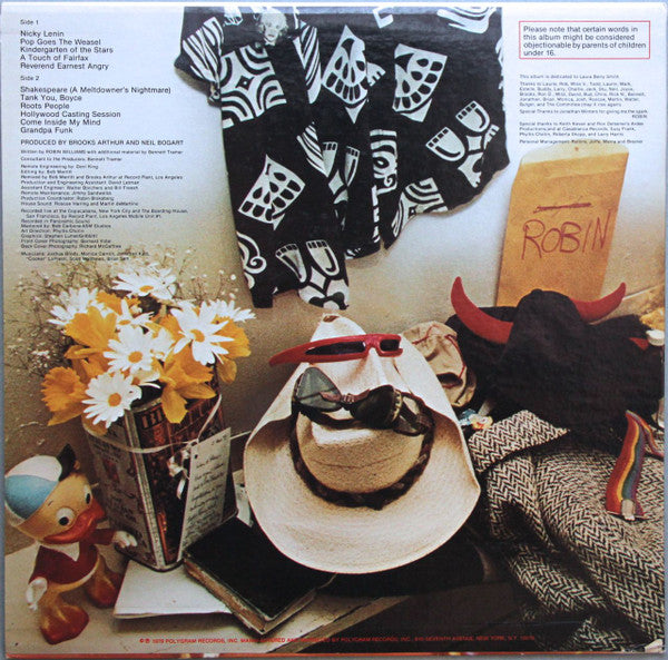 Robin Williams : Reality... What A Concept (LP, Album, RP, 53 )