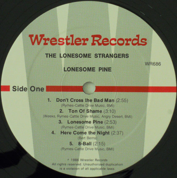 The Lonesome Strangers : Lonesome Pine (LP, Album)