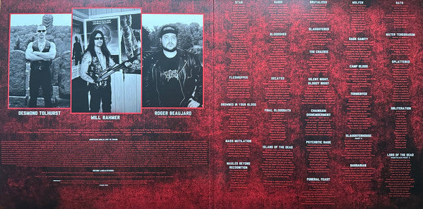 Mortician : Chainsaw Dismemberment (2xLP, Album, RE, Blu)