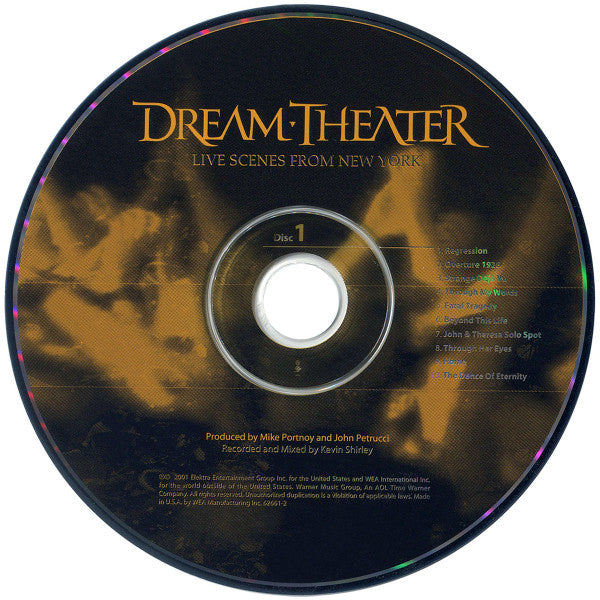 Dream Theater : Live Scenes From New York (2xCD + CD, Enh + Album, Dig)