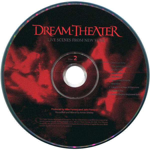 Dream Theater : Live Scenes From New York (2xCD + CD, Enh + Album, Dig)