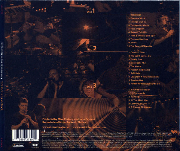 Dream Theater : Live Scenes From New York (2xCD + CD, Enh + Album, Dig)