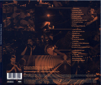 Dream Theater : Live Scenes From New York (2xCD + CD, Enh + Album, Dig)
