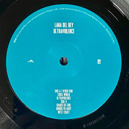 Lana Del Rey : Ultraviolence (2xLP, Album, RE)