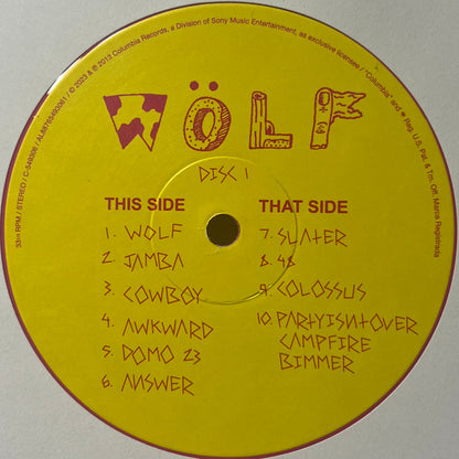 Tyler, The Creator : Wolf (2xLP, Album, Pin + 2xLP, Blu + Box, Ltd, 10 )