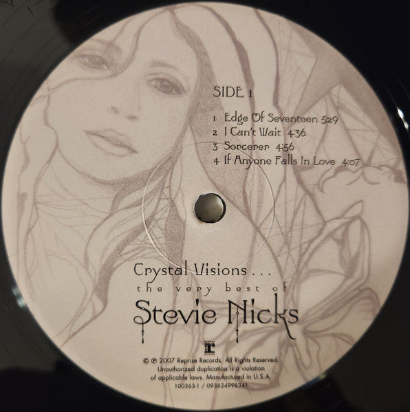 Stevie Nicks : Crystal Visions...The Very Best Of Stevie Nicks (2xLP, Comp, Gat)