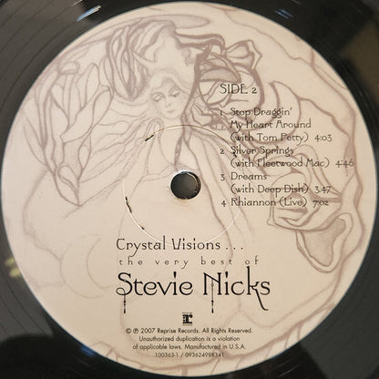 Stevie Nicks : Crystal Visions...The Very Best Of Stevie Nicks (2xLP, Comp, Gat)