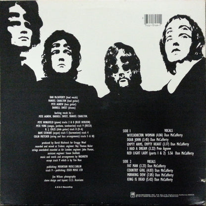 Nazareth (2) : Nazareth (LP, Album, RE)