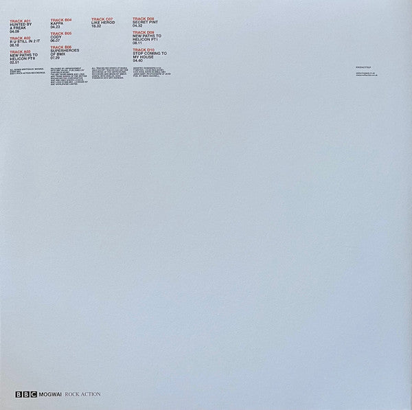 Mogwai : Government Commissions - BBC Sessions 1996-2003 (2xLP, Comp, RE)