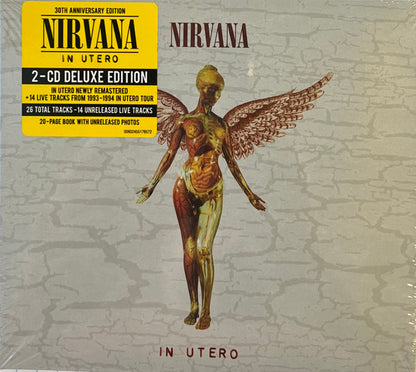 Nirvana : In Utero (CD, Album, RE, RM + CD + Dlx, 30t)