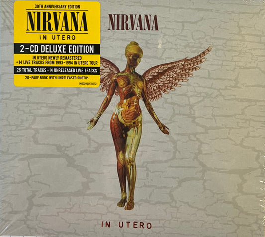 Nirvana : In Utero (CD, Album, RE, RM + CD + Dlx, 30t)