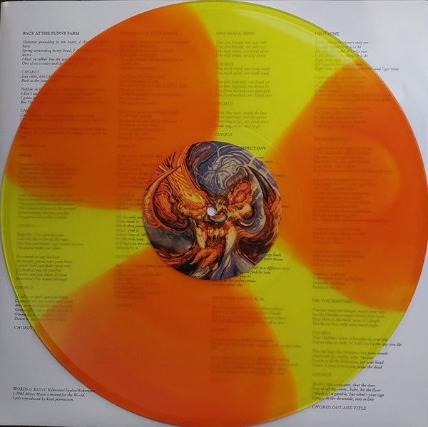 Motörhead : Another Perfect Day (LP, Album, Ltd, RE, Ora)